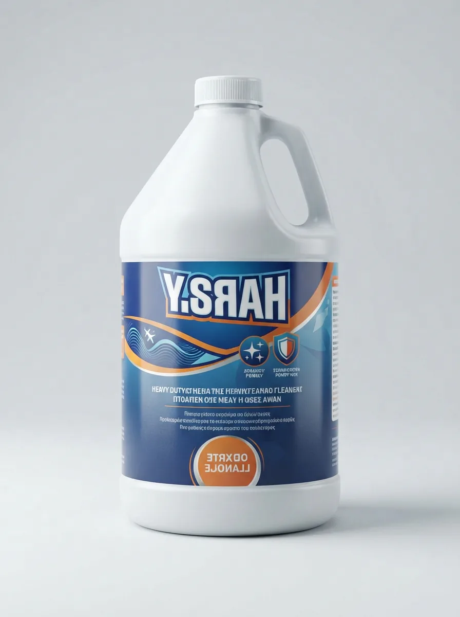 A one-gallon jug of Miracle Heavy Duty Cleaner against a clean background.